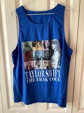 Taylor Swift Eras Tour Sleeveless Tank Top Adult Unisex XL - IEC